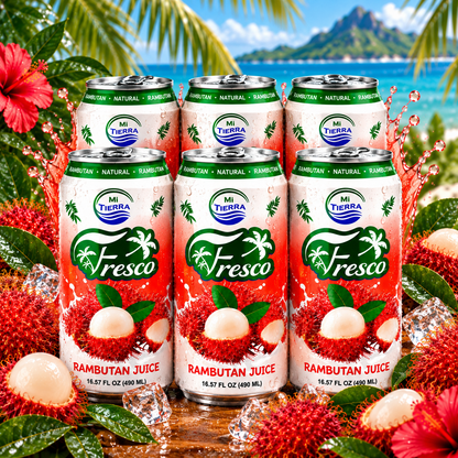*NEW* Mi Tierra Natural Juices 16.57oz- Rambutan