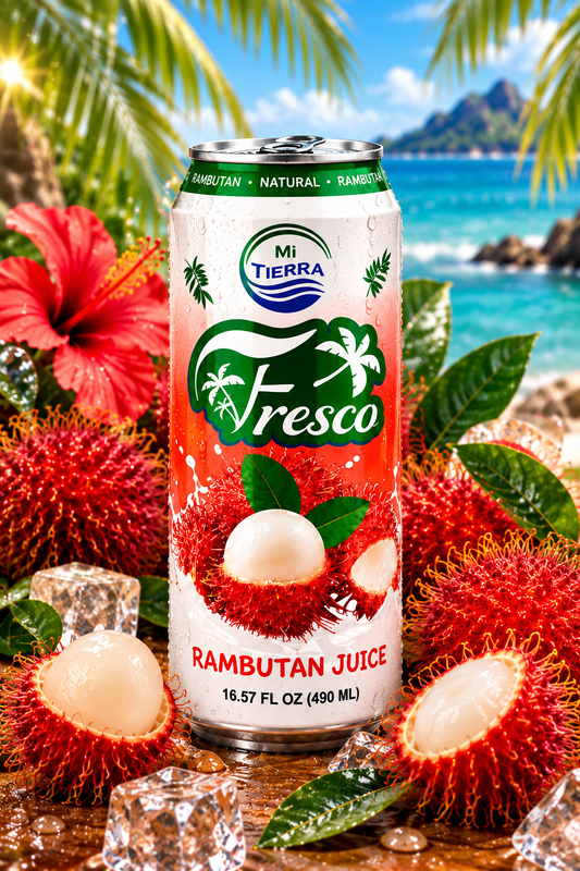 *NEW* Mi Tierra Natural Juices 16.57oz- Rambutan