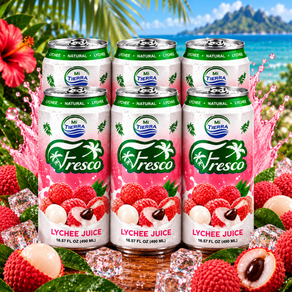 *NEW* Mi Tierra Natural Juices 16.57oz - Lychee