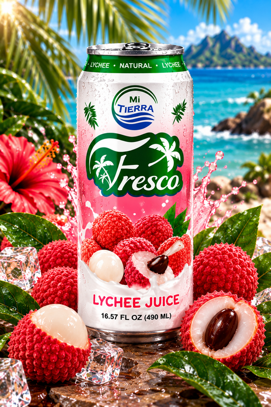 *NEW* Mi Tierra Natural Juices 16.57oz - Lychee