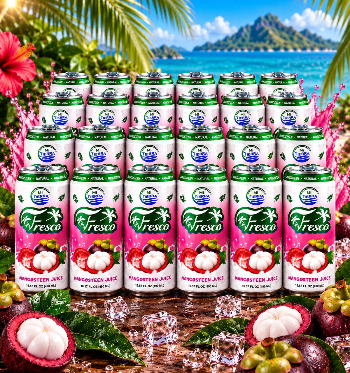 *NEW* Mi Tierra Natural Juices 16.57oz - Mangosteen