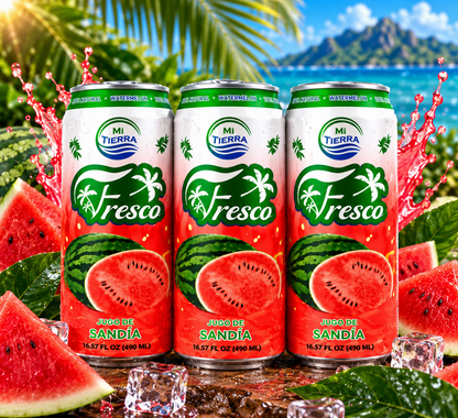 *NEW* Mi Tierra Natural Juices 16.57oz- Watermelon