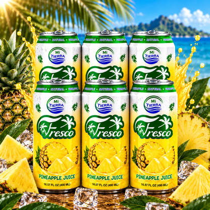 *NEW* Mi Tierra Natural Juices 16.57oz- Pineapple