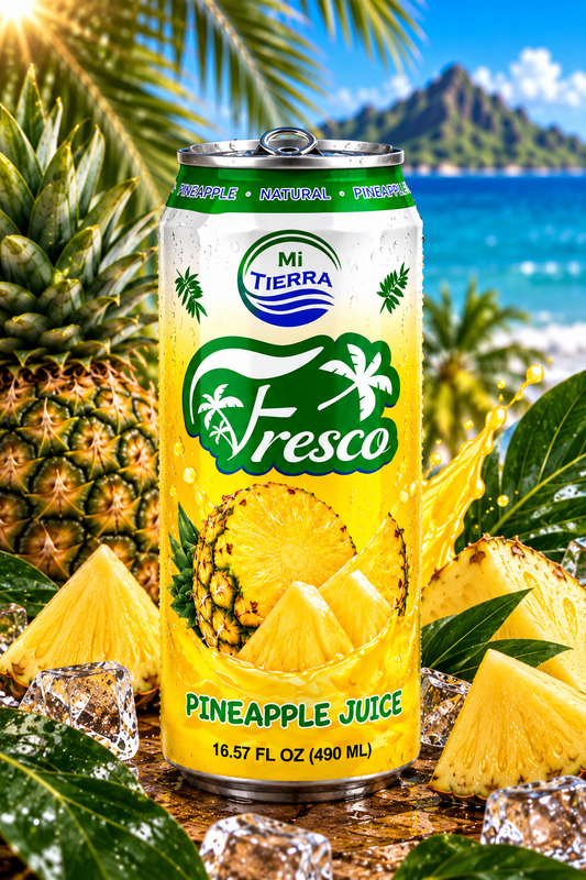 *NEW* Mi Tierra Natural Juices 16.57oz- Pineapple