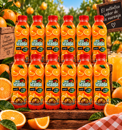 *New* Jugo de la Granja Orange Juice 500ml