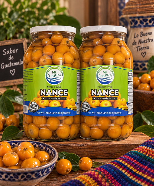 *NEW* Mi Tierra - Ya Esta!, Nance En Almibar, Yellow Cherries, 908g