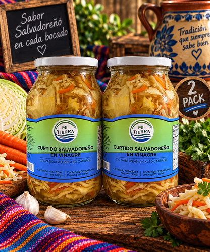 Curtido Salvadoreno En Vinagre 32oz - (Pacote com 2)