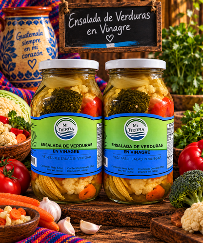 Ensalada De Verduras En Vinagre 32oz - (Pacote com 2)