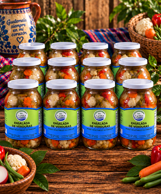 Ensalada De Verduras En Vinagre 32oz - (Paquete de 2)