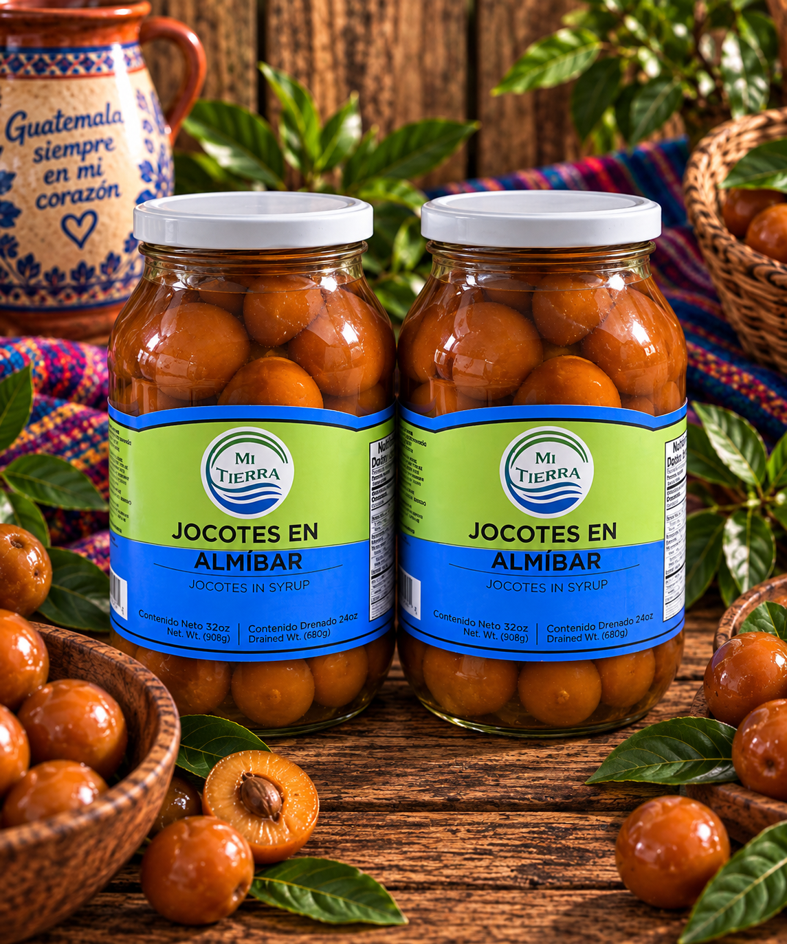 Jocotes En Almibar 32oz - (Pacote com 2)