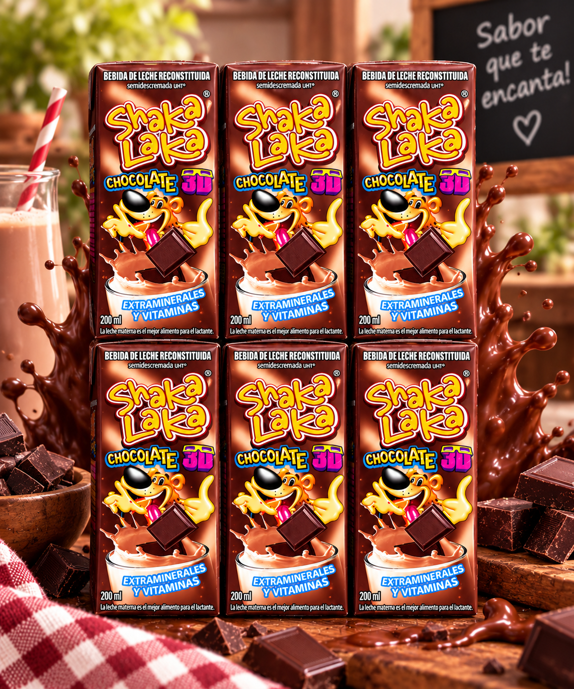 *NEW* Shaka Laka Chocolate Flavored Milk Drink Box