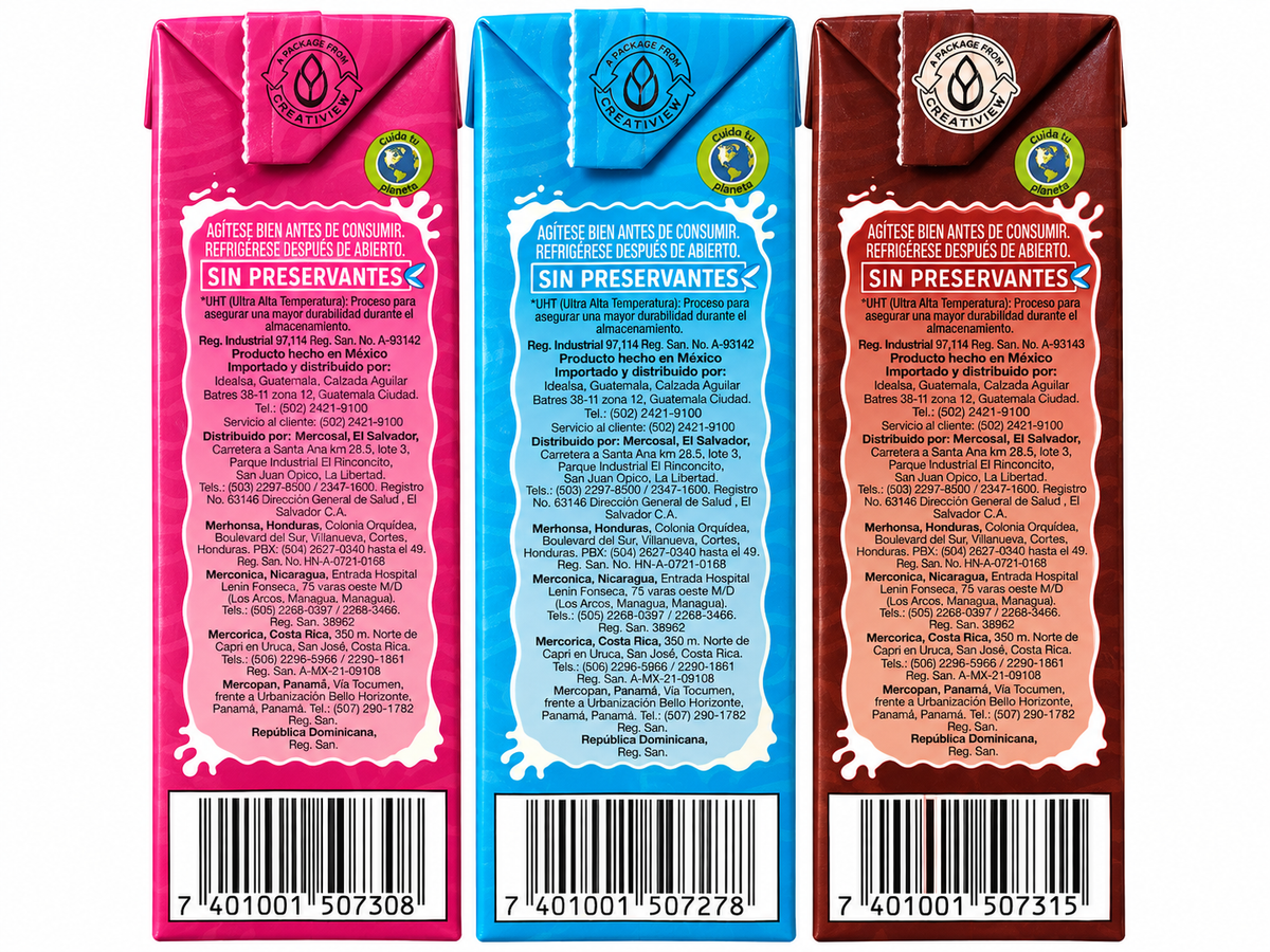 Shaka Laka Milk Drink Variety Pack – Strawberry, Vanilla & Chocolate (Pack of 3)
