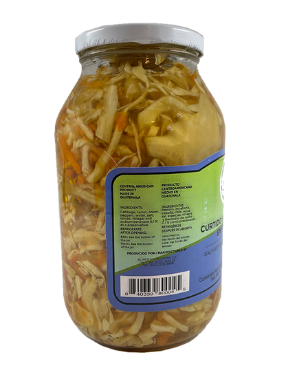 Curtido Salvadoreño En Vinagre 32oz - (Paquete de 2)