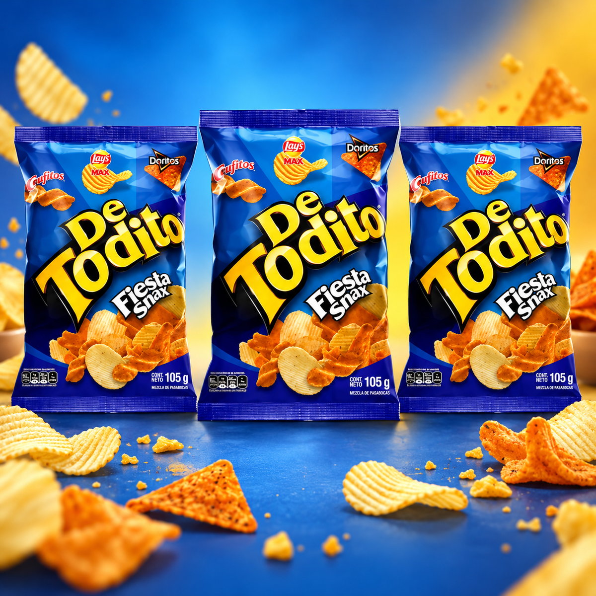 De Todito Fiesta Snax - 3 Pack