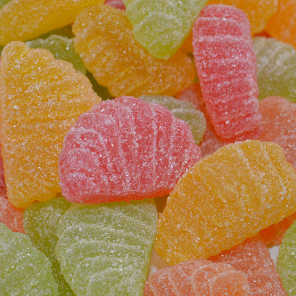 GUANDY - Sour Candy Wedges, Citrus Flavors, 100g each (Pack of 3)