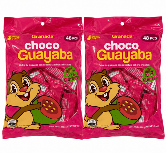 GRANADA Guayabitas Guava Candy 48pcs Each (Pack of 2)
