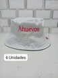 MUCHA - "Ahuevos" 100% Cotton White Outdoor Hat