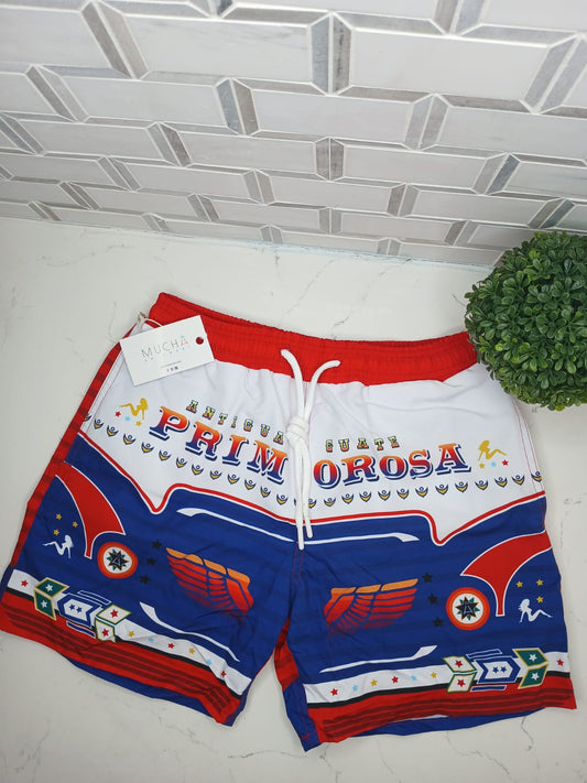 MUCHA - "Primorosa" 100% Polyester Men's Swimsuit Shorts Trunks