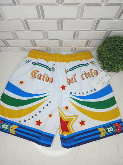 MUCHA - "La Humilde" 100% Polyester Men's Swimsuit Shorts Trunks