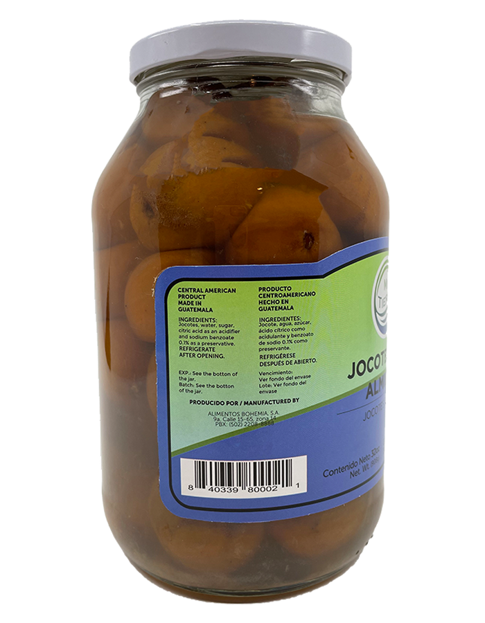 MI TIERRA - Jocotes in Syrup 32oz - Jocotes En Almibar - Pack of 2