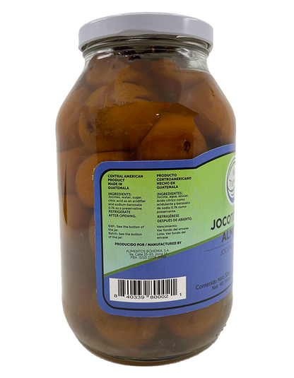 MI TIERRA - Jocotes in Syrup 32oz - Jocotes En Almibar - Pack of 2