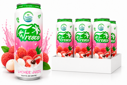 *NEW* Mi Tierra Natural Juices 16.57oz - Lychee