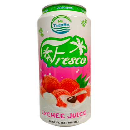 *NEW* Mi Tierra Natural Juices 16.57oz- Lychee (3 Pack)