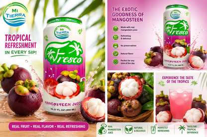 *NEW* Mi Tierra Natural Juices 16.57oz - Mangosteen