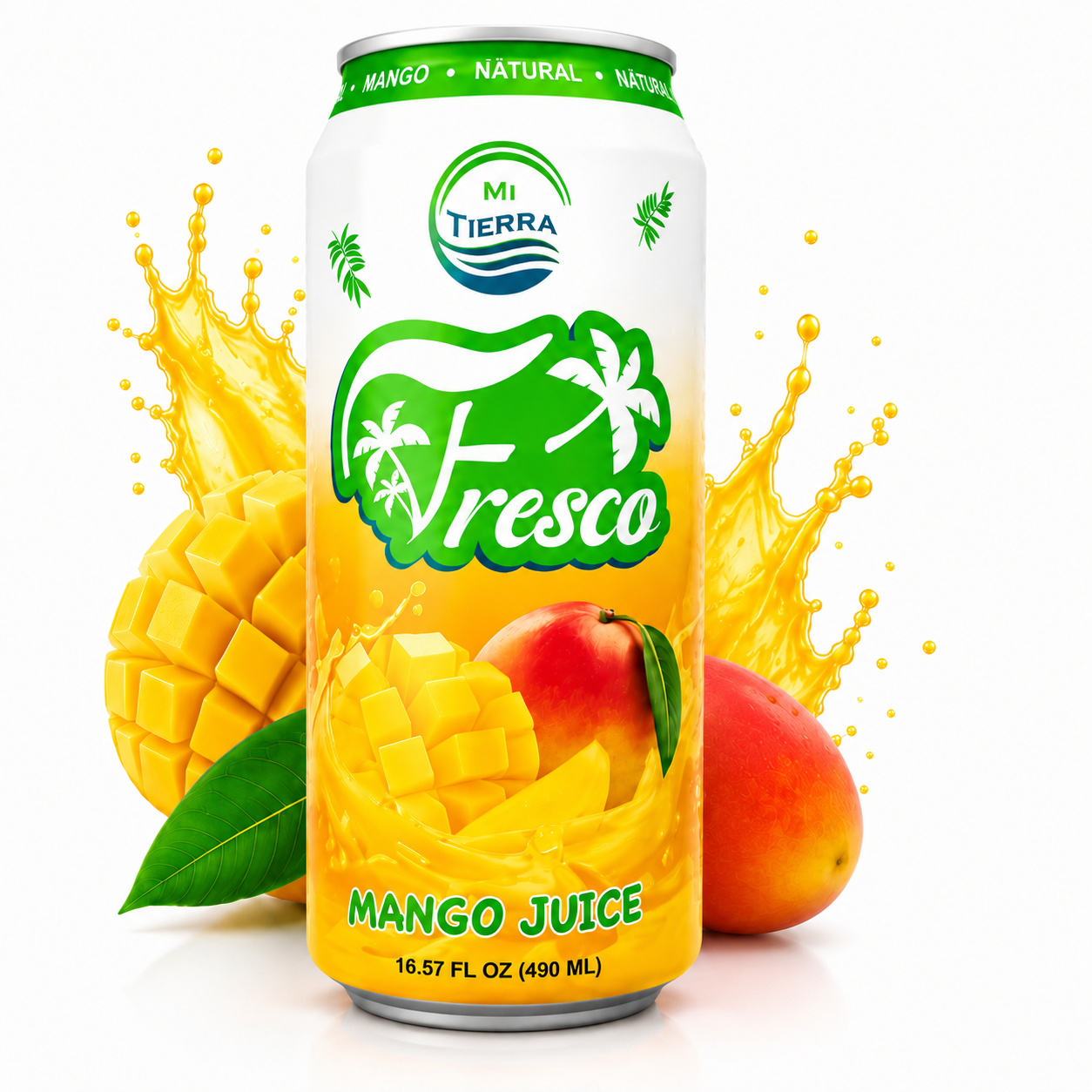 *NEW* Mi Tierra Natural Juices 16.57oz- Mango