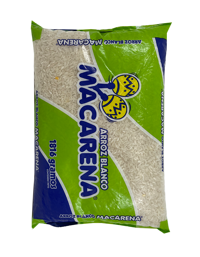 Macarena White Rice Arroz Blanco 4lb (Pack of 1)