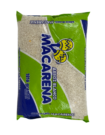 Macarena White Rice Arroz Blanco 4lb (Pack of 1)