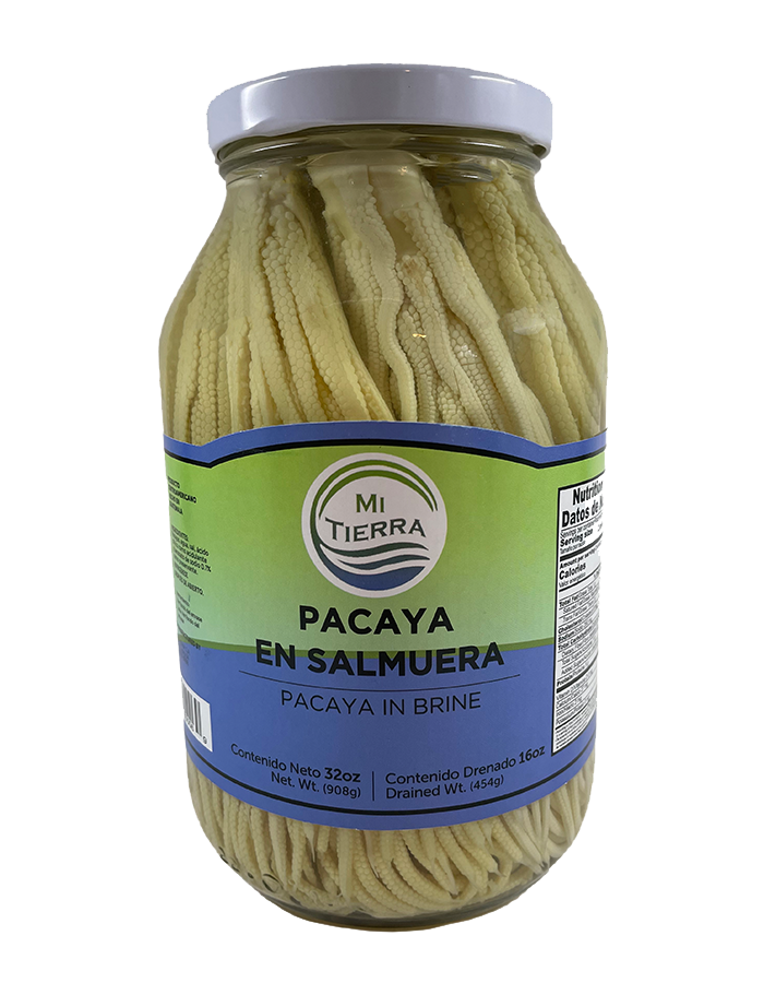 MI TIERRA - Pacaya in Brine 32oz - Pacaya En Salmuera - Pack of 2