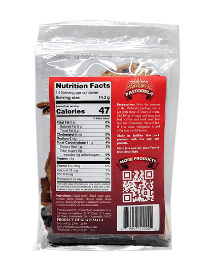 Alimento Campestre - Dried Fruit Punch Mix For Drinks 200g - Pack of 2