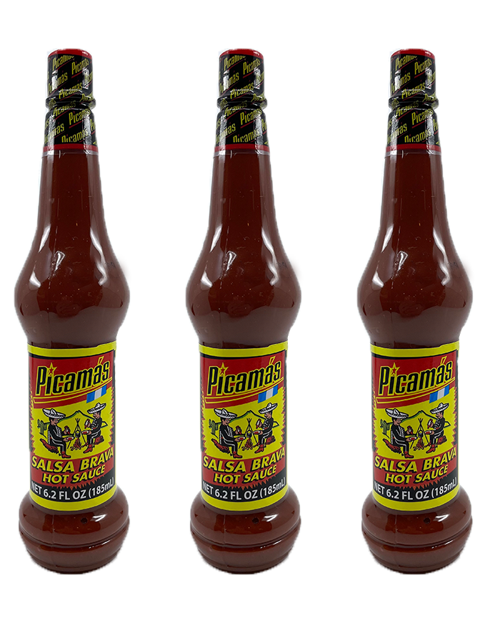 Picamas Red Hot Sauce 6.2oz - (Pack of 3)