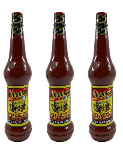 Picamas Red Hot Sauce 6.2oz - (Pack of 3)