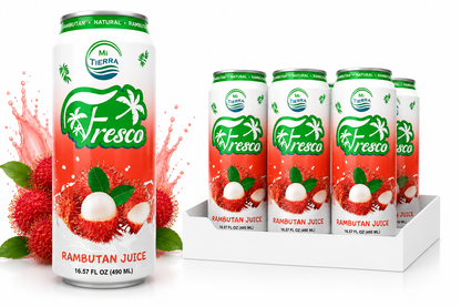 *NEW* Mi Tierra Natural Juices 16.57oz- Rambutan
