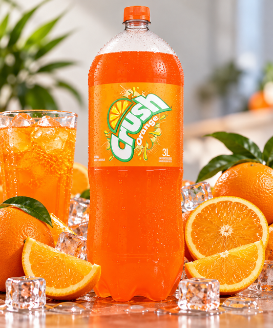 Crush Orange Soda – 3 Liters (101.4 fl oz)