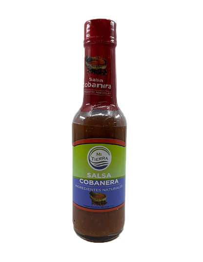 MI TIERRA Hot Sauce Salsa Cobanera 4.5oz - (Pack of 24)