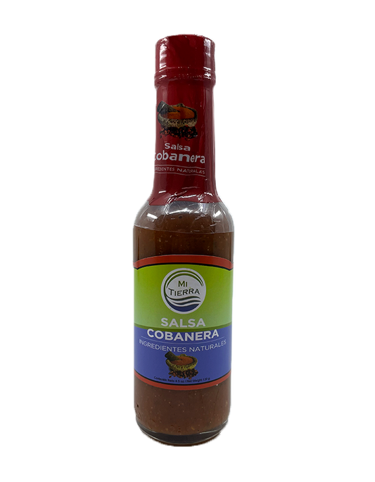 MI TIERRA Hot Sauce Salsa Cobanera 4.5oz - (Pack of 24)