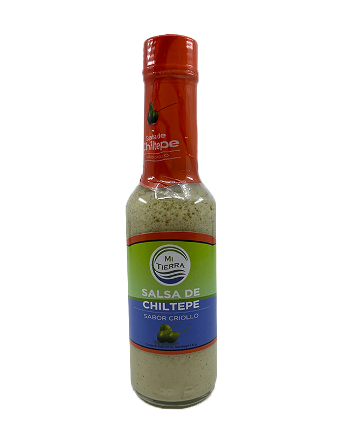 MI TIERRA Hot Sauce Salsa De Chiltepe 4.5oz - (Pack of 3)