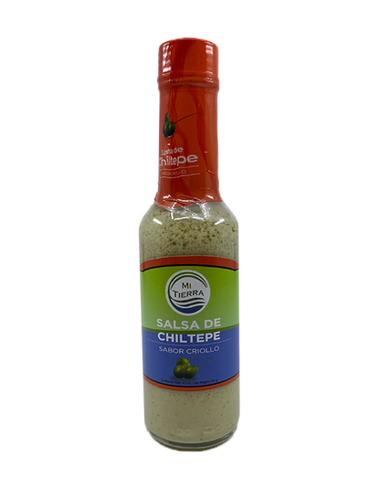 MI TIERRA Hot Sauce Salsa De Chiltepe 4.5oz - (Pack of 3)