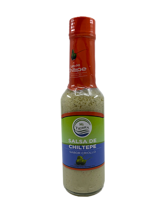 MI TIERRA Hot Sauce Salsa De Chiltepe 4.5oz - (Pack of 3)