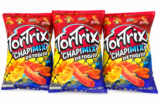 Tortrix Detodito - Ruffled Chips, Original (3 x 140g Bags)