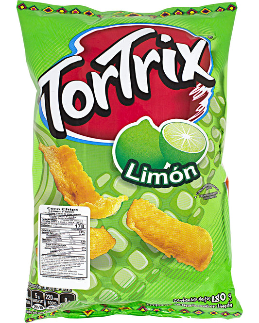 Tortrix Lemon Corn Chips (3 x 180g Bags)
