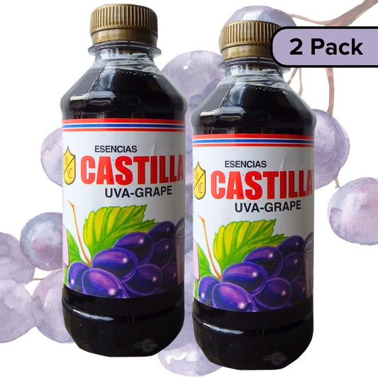 *NEW* CASTILLA Sugar Free Grape Flavor Concentrate - 8.5oz (Pack of 2)