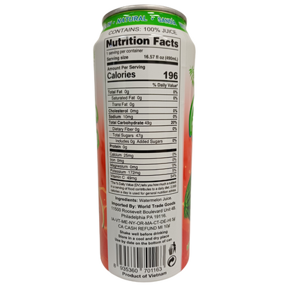 *NEW* Mi Tierra Natural Juices 16.57oz- Watermelon (3 Pack)