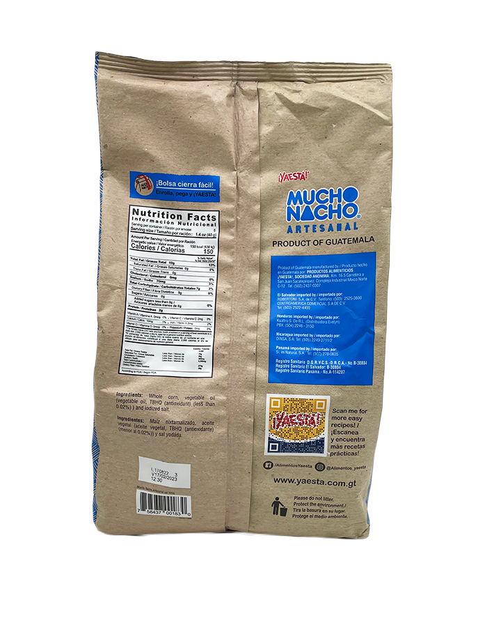 Mucho Nacho Artesenal Natural 320g - (Pacote com 2)