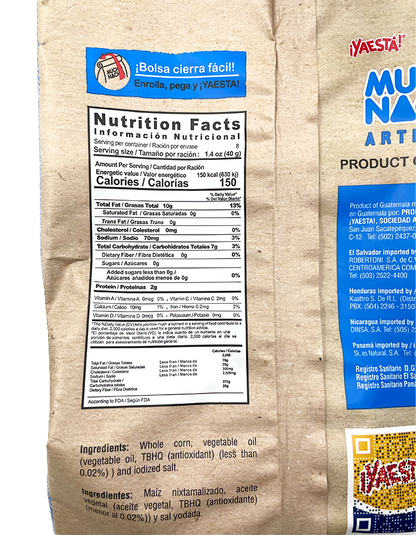 Mucho Nacho Artesenal Natural 320g - (Pacote com 2)