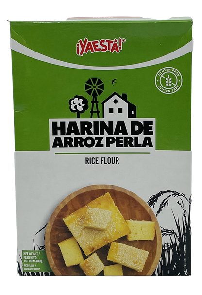 YAESTA Rice Flour Harina De Arroz 14.11oz - (Pack of 2)