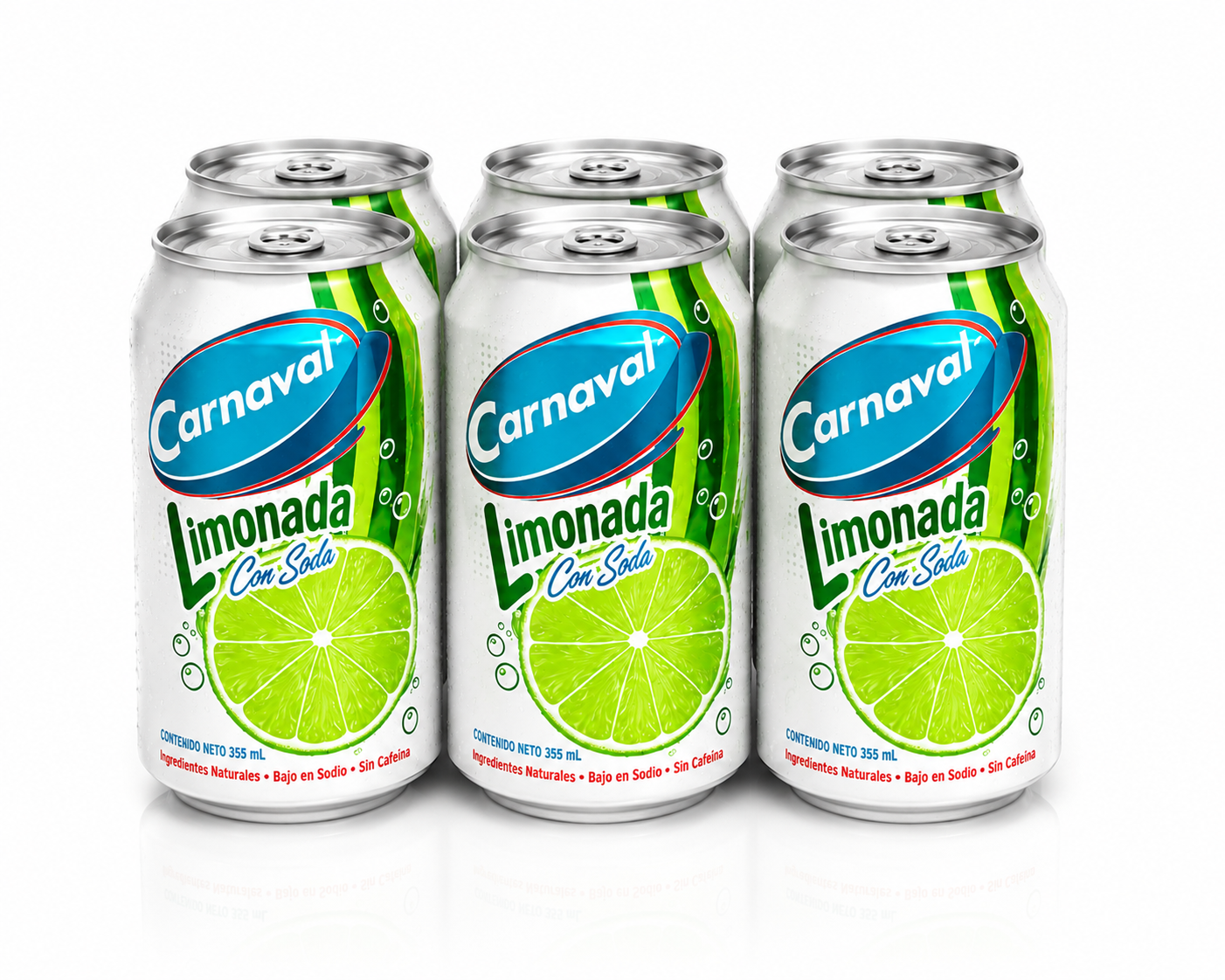 Carnaval Limonada con Soda | Sparkling Lime Soda